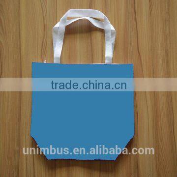 Promotional heavy duty cheap non woven cotton canvas tote bag