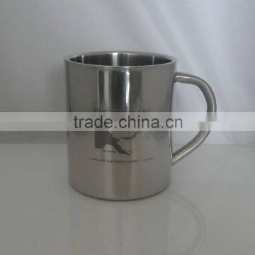 Stainless Steel Coffee Mug220/300/400ml Steel Handle Mug