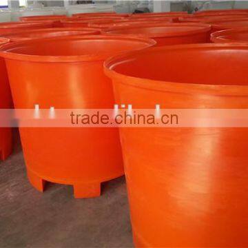 Plastic Round Aquaciture Drum Bucket Barrel Storage Container photo-5