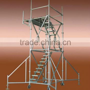 galvanized scaffolding for cleaning