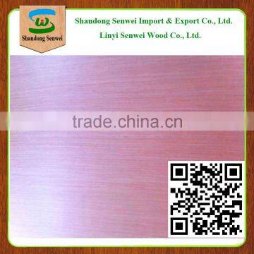 linyi sliced cut 0.3mm recon gurjan veneer for india market