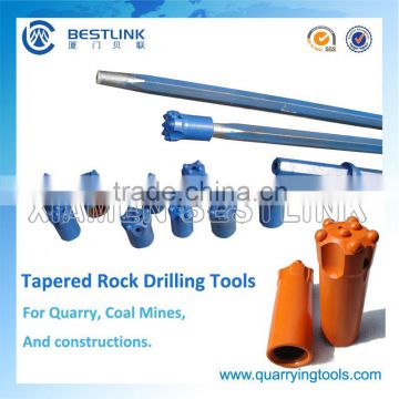 Quarrying Rock Blast Hole Tapered Steel Rod