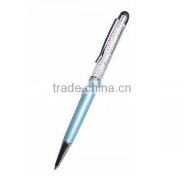 White crystal stylus touch pen for touch screen stylus