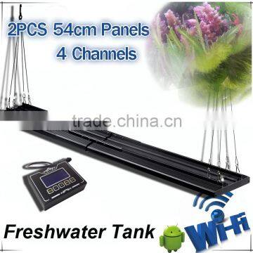 Blue & White self combination freshwater aquarium led white wifi control 4ft/120watt