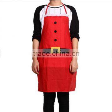 Christmas Holiday Kitchen Aprons Pinafore / Christmas Gift Apron / Cotton Kitchen Cooking Apron photo-2