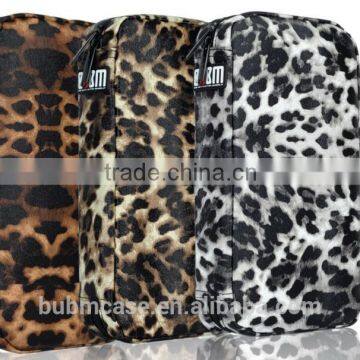 64 Capacity Leopard Grain PU Leather Cover CD DVD Bag CD DVD Storage Bag CD-ROM Package Car Disc Package