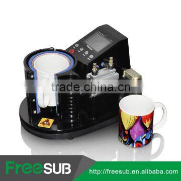 2015 newest design 11oz ceramic mug sublimation machine, pneumatic mug heat press machine