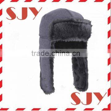 fashion skull design outdoor earflap trapper military winter hat