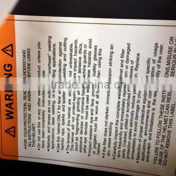 Painted Automatic Welding Helmet With Red Color photo-6