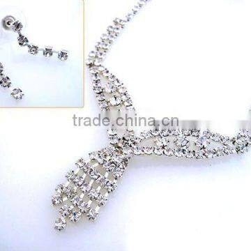 2011 Newest Silver Plated Fashion Necklace Set