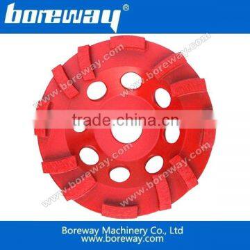 High quality 4'' 100mm diamond abrasive cup wheel for stone processing