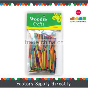 Colorful Craft Wood Match Sticks, Small Wooden Stick Matches, Wooden Stick