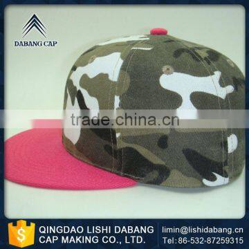 Abundant technical force custom fabrics acrylic embroidery flat visor cheap cap hat