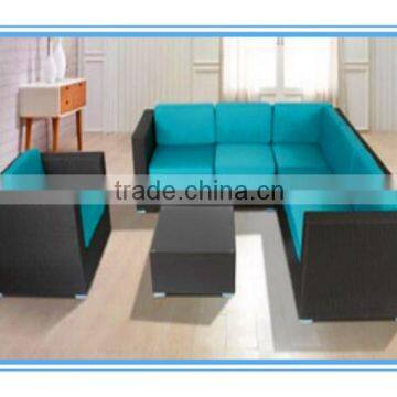 2016 popular style outdoor patio furniture TD063-75 with Blue color