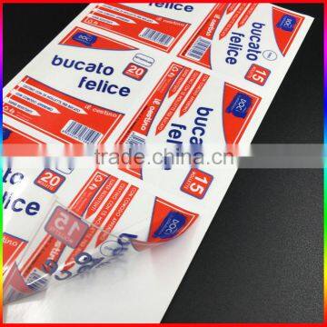 waterproof pvc sticker label vinyl sticker