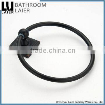 Elegant Wholesale Prices Zinc Alloy ORB Finishing Bathroom Accessories Wall Mounted Towel Ring photo-4
