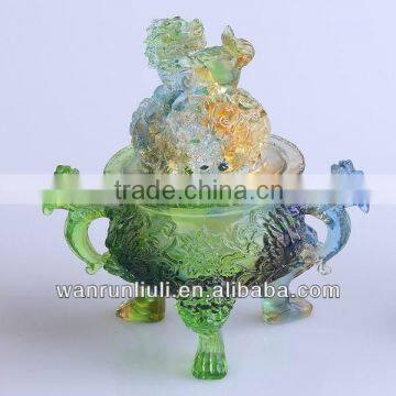 Chinese Crystal Incense burner