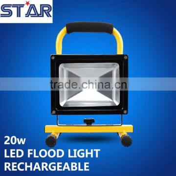 Poartable hand held work led rechargeable colored flood light covers