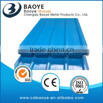 Factory of colored galvanized cheap corrugated steel sheet & best service for you