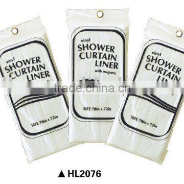 waterproof plastic shower curtain liner