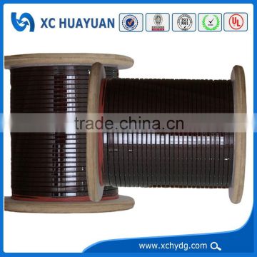 Factory price rectangular enamel insulated copper wire on alibaba in China