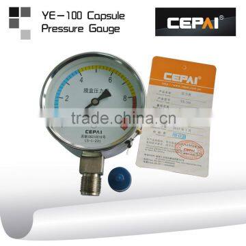 YE Series Capsule Pressure Gauge photo-3