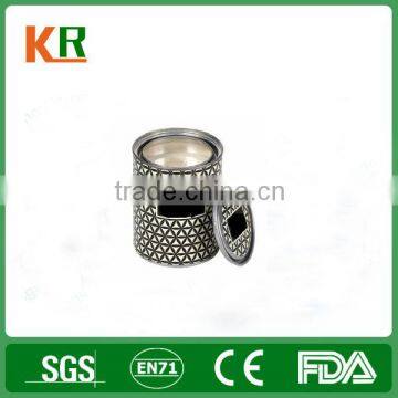 Round shape empty candle jars