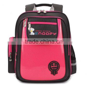 Double Shoulder Snoopy Backpack School Bag for Kids