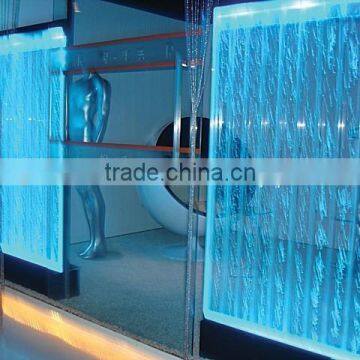 hotel decoration acylic wall remote controller room divider ;screen room divider