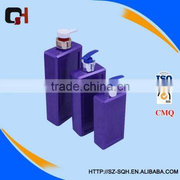 HDPE plastic shampoo bottle with blow molding