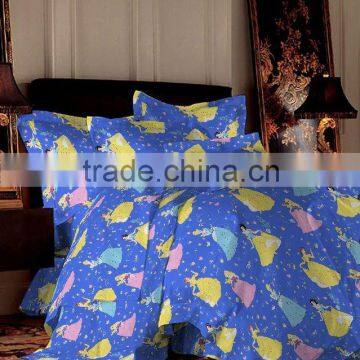 Home textile kids cartoon character bedding fabric