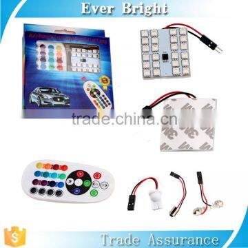 2016 RGB LED light auto remote controlled colorful led panel lighting