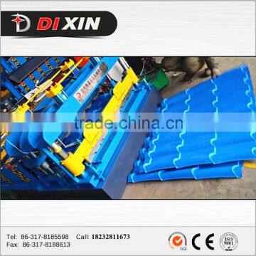 Most Popular Hydraulic Automatic Color Steel Metal Tile Sheet Roof Steel Glazed Roll Forming Machine photo-5