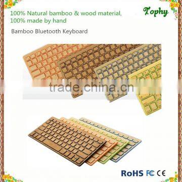 Nature Mini Bamboo Bluetooth 3.0 Keyboard for Android With Factory Price photo-6