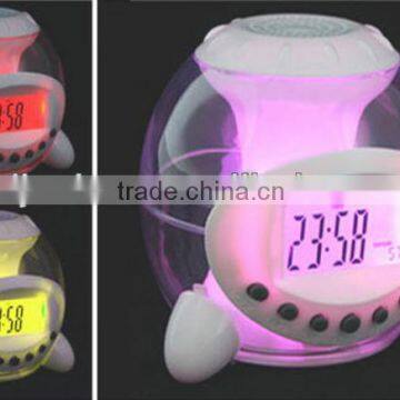 digital plastic desk alarm clock