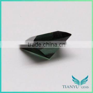Wuzhou Gems Gemstones Processing Loose Synthetic Fashion Green Nano Spinel photo-3