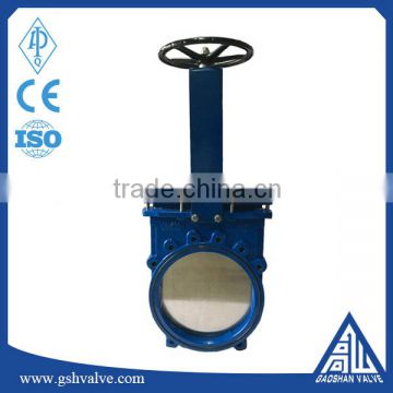 ductile iron non rising stem knife gate valve