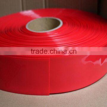 battery PVC /Heat shrink wrap,width 75mm 48mm (diameter)optional multi-color