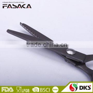 S45.8010-2016 New Style High Quality Full Stainless Stee Coating Titanium Pinking Shears photo-3