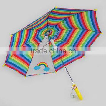 High Quality Rainbow Straight Kids Umbrella photo-4
