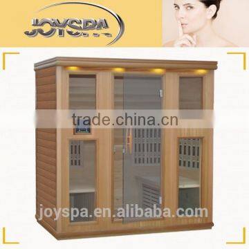 2-4 Person Wooden Home Mini Sauna Dry Steam Sauna Room S-3025