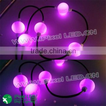 360degree emitting 50mm full color ball led pixel module node