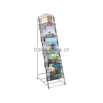 custom retail shop floor standing product hook metal display rack/display rack for hanging items/metal display stand