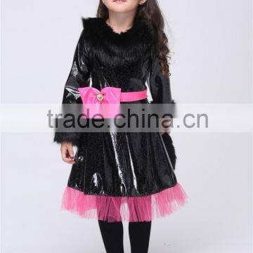 Halloween Christmas Costumes Kids Girls Children Cat Kitty Princess Catwoman Style Dress Party Cosplay Performance Clothes photo-4