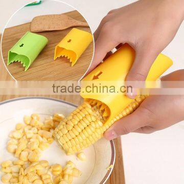 Plastic corn stripper,sweet corn cutter,kitchen tool corn peeler