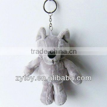 Plush Wolf keychain OEM