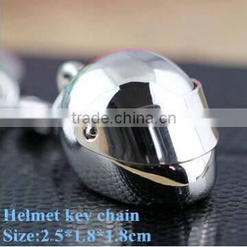 Wholesale Promotional Fashion Helmet Man High Quality Metal Key Chain/Key Holder For Souvenir /Engine key chains