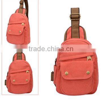 China Made Durable Thick Washed Men&women Canvas Waist Bag photo-6