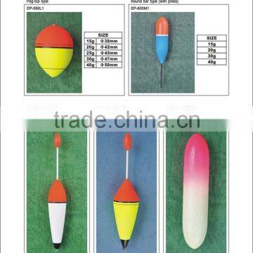 Wholesale Eva Pvc float top quality fishing foam float fishing net float fishing float tube