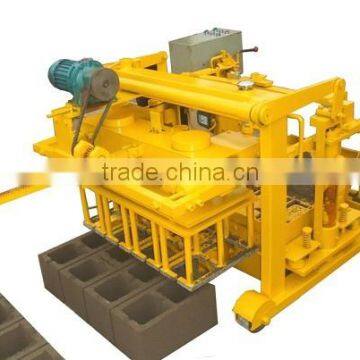 Small scale QT40-3 Movable hydraulic hollow block making machine with electric power in Shengya